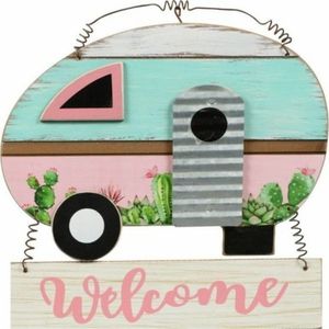 Welcome Camper Sign